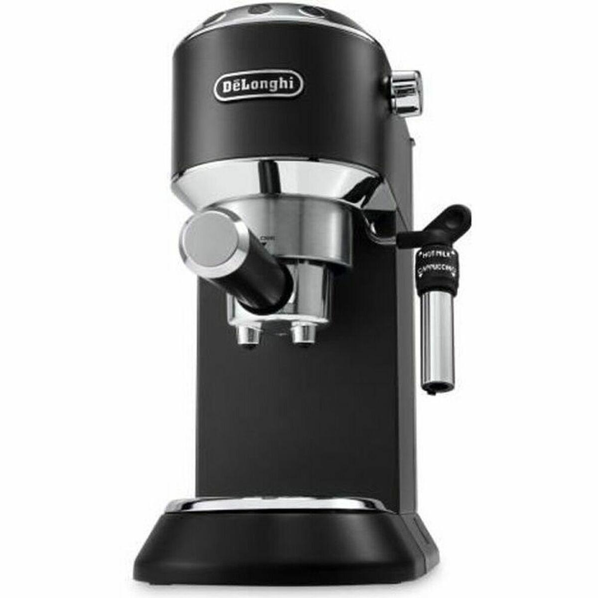 Farbe schwarz Bauart Thermoblock Pumpendruck 15bar Fassungsvermgen Wassertank 1l abnehmbar Kaffeesystem fr Kaffeepulver als
