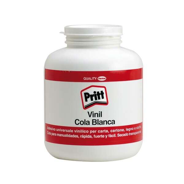 Pritt White Cola 1kg - Senza solventi - lavabile a 20C - 90% di ingredienti naturali - Assicurazione per baby