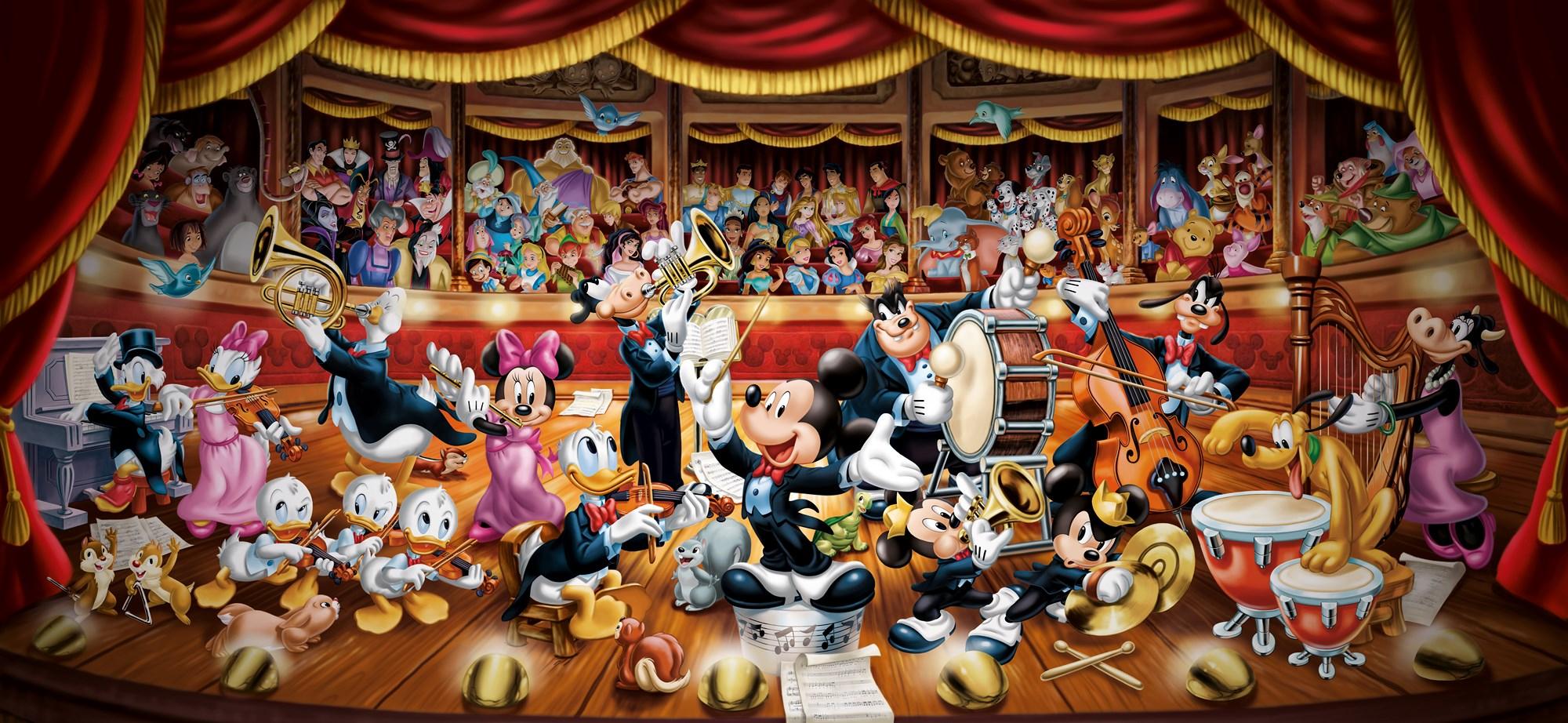 Clementoni Disney Orchestra Puzzle 13200 pz Cartoni (CLEMENTONI 13200 EL. Dis ney Orchestra)