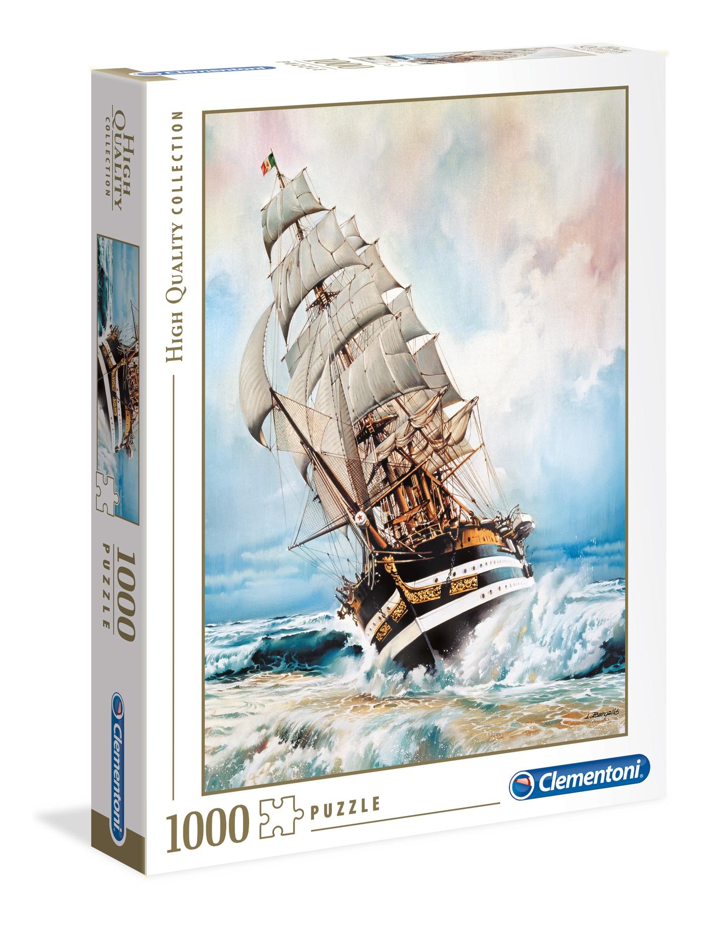 Clementoni 8005125394159 Puzzle 1000 pz Navi (Clementoni High Quality Collection - A)