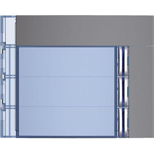 Legrand Sfera Modular Entrance Panel 4 Push Button Module Front Cover 3 Push Button Single Row Grey interruttore Antracite