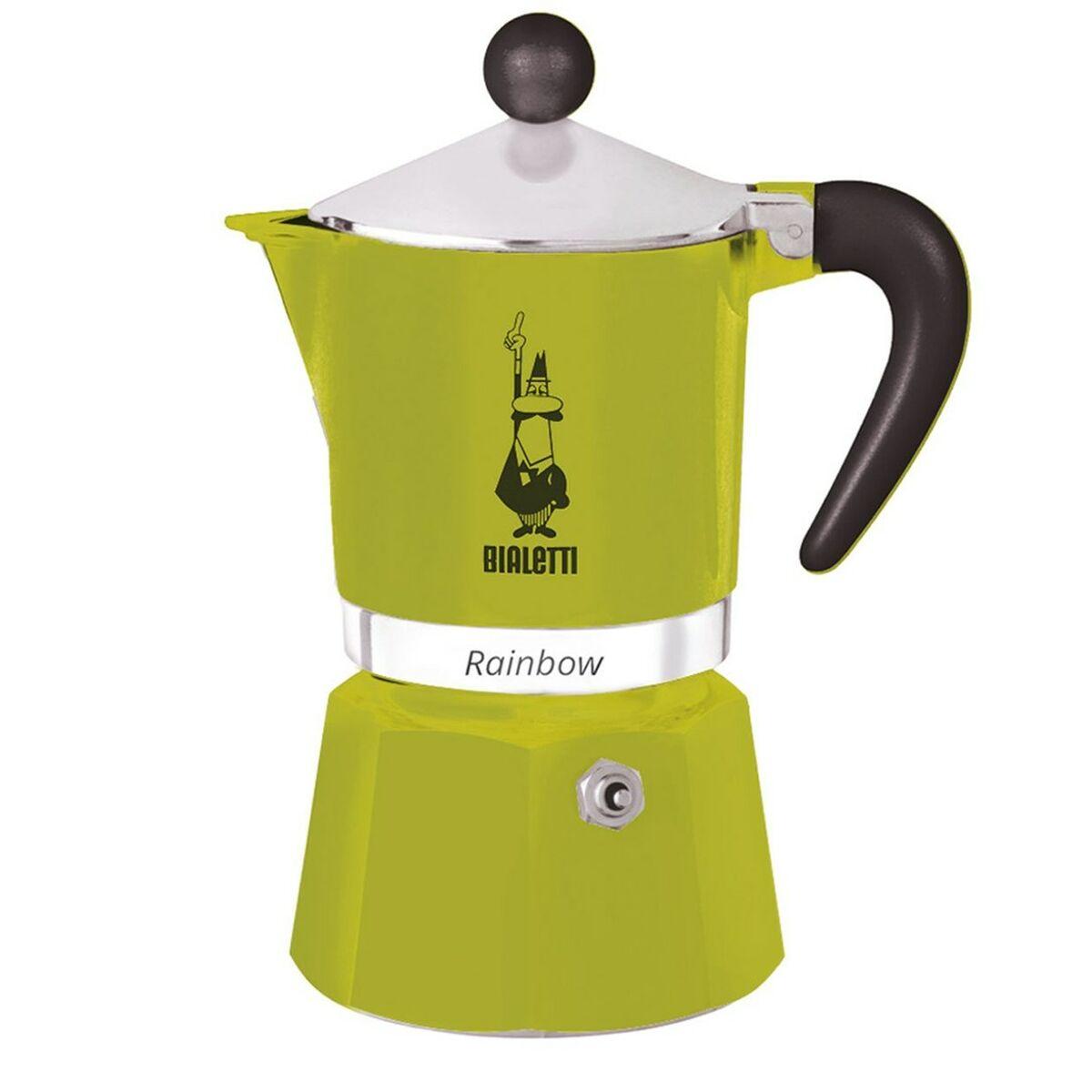 Caffettiera espresso Bialetti Rainbow 6 tazze verde