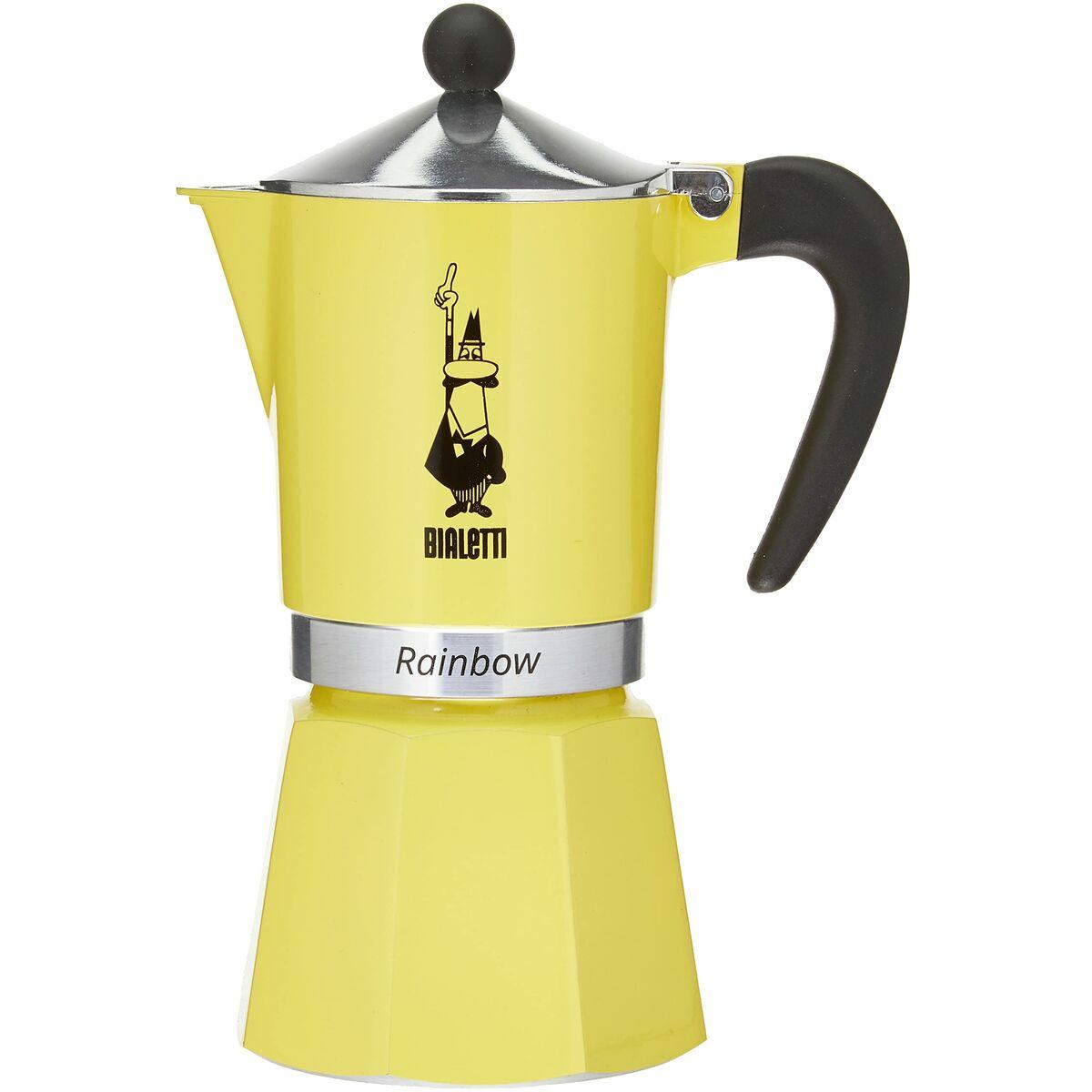 Caffettiera espresso Bialetti Rainbow 6 tazze gialla