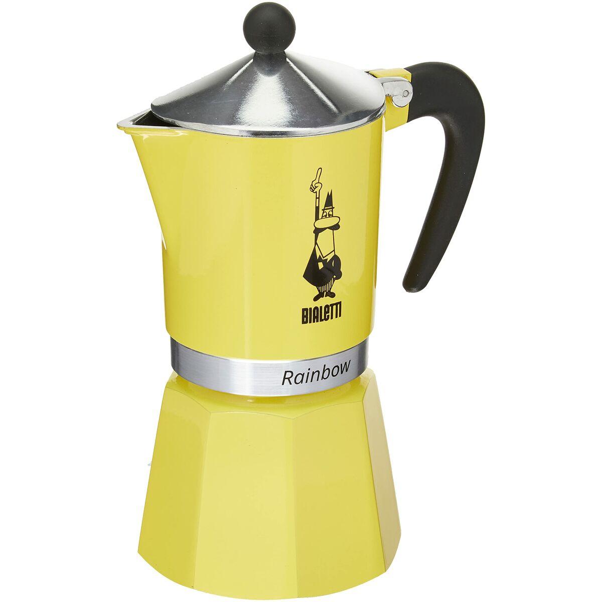 Caffettiera espresso Bialetti Rainbow 6 tazze gialla