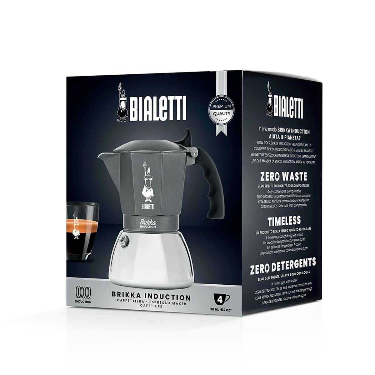 Caffettiera espresso Bialetti Brikka induzione 4 tazze