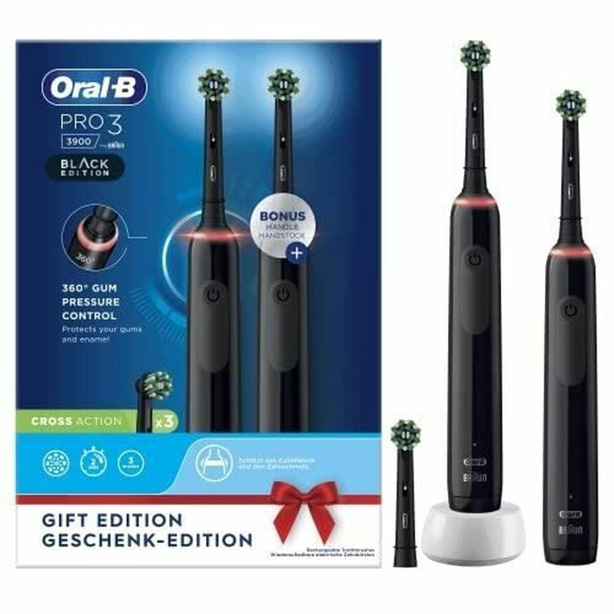Oral-B Aufsteckb. Pro 3 3900 bk/bkl mit 2. Handstck