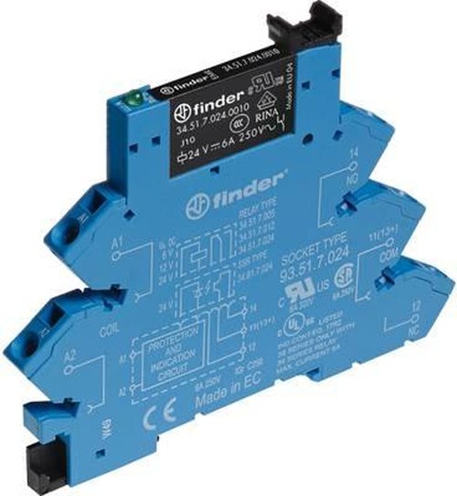 Finder Koppelrelais 6A...
