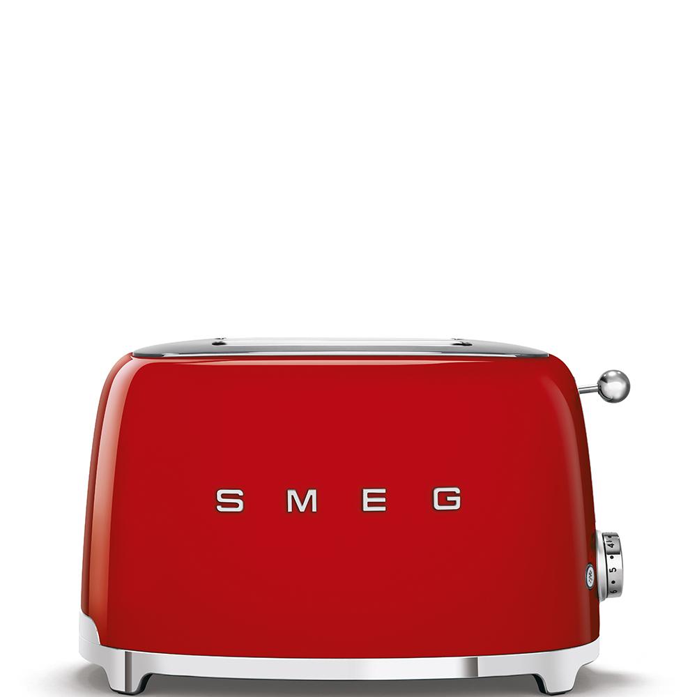 TOSTAPANE SMEG 2X2 STILE 50 ROSSO TSF01RDEU