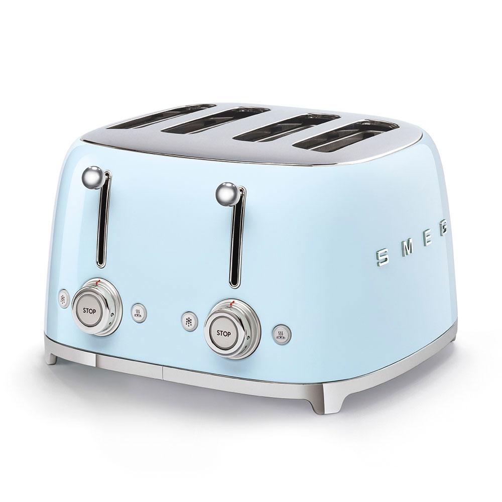 TOSTAPANE SMEG 4X4 50Â´STYLE BLU PASTELLO TSF03PBEU