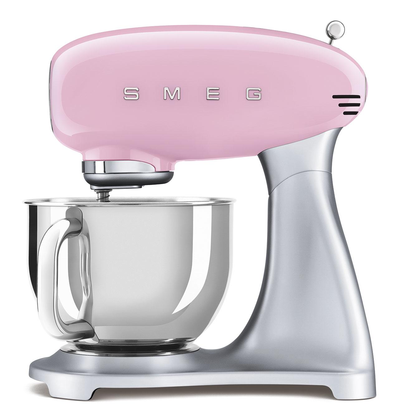 Robot da cucina Smeg stile anni '50 SMF02PKEU 4.8 litri Cadillac-rosa