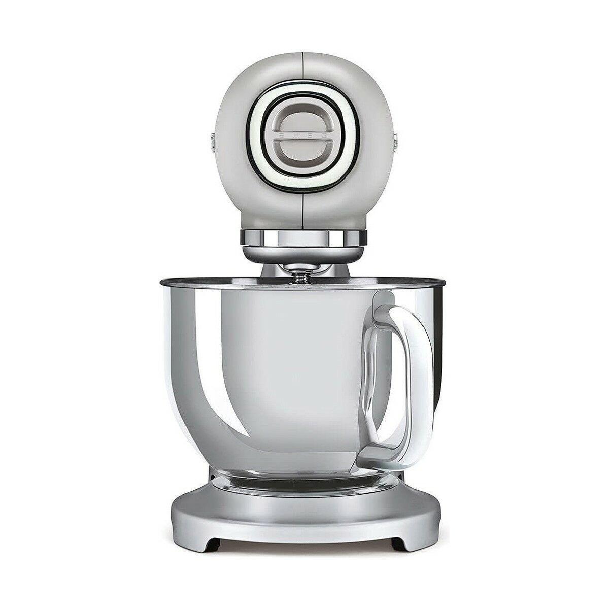 CUCINA ROBOT SMEG STILE ANNI 50 ARGENTO SMF02SVEU
