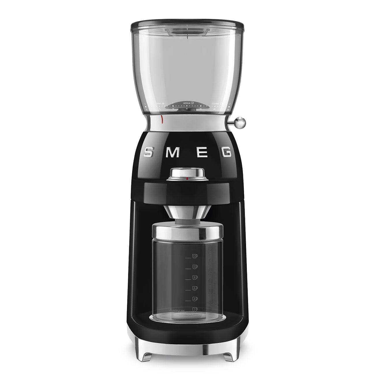 MACINACAFFÃƒË† SMEG STILE ANNI '50 NERO CGF11BLEU