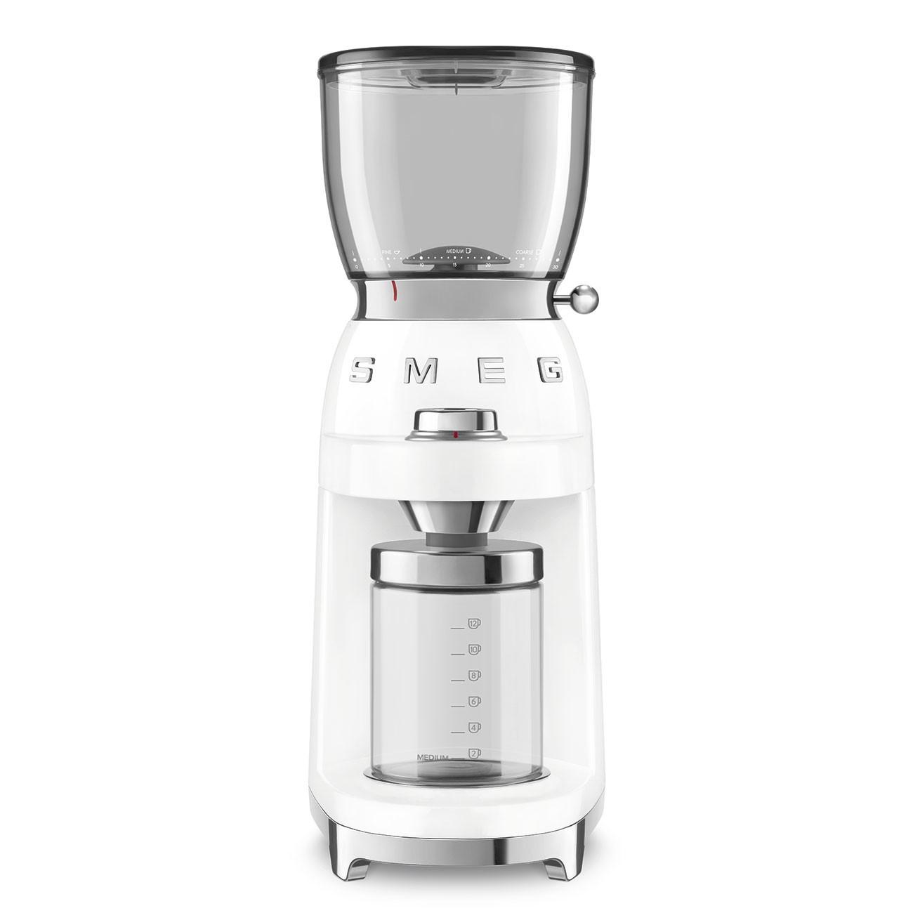 SMEG CGF11WHEU Macinacaffè stile anni '50 Bianco
