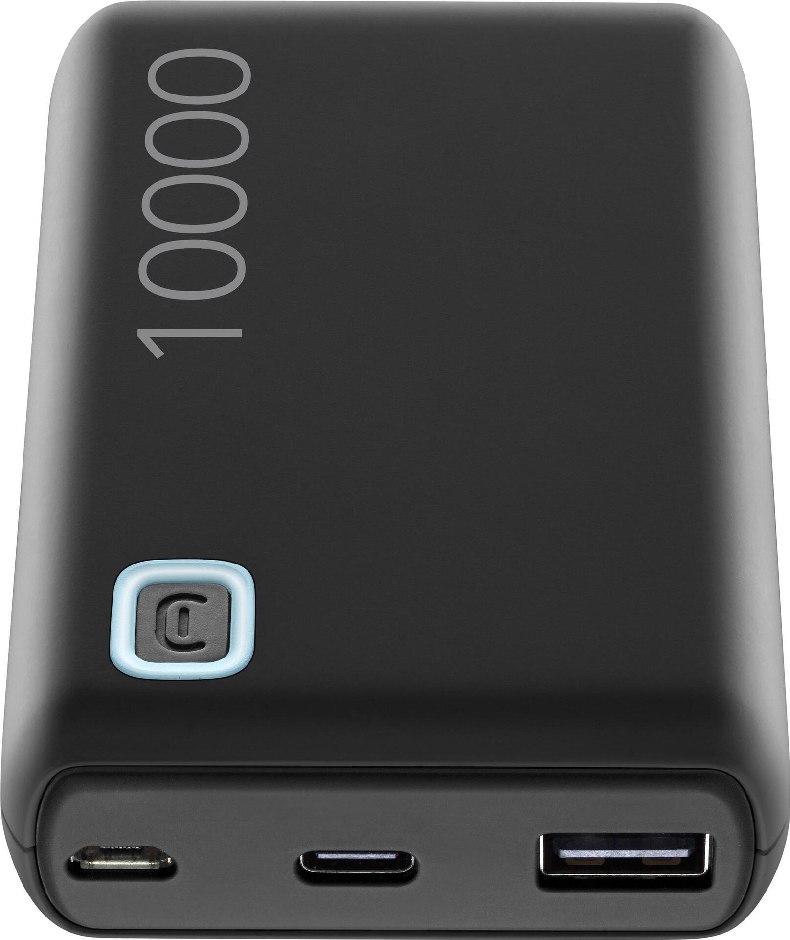 ESSENZA di Cellularline. Batteria/Capacità batteria: 10000 mAh, Batteria/Tecnologia batteria: Polimeri di litio (LiPo). Slot d