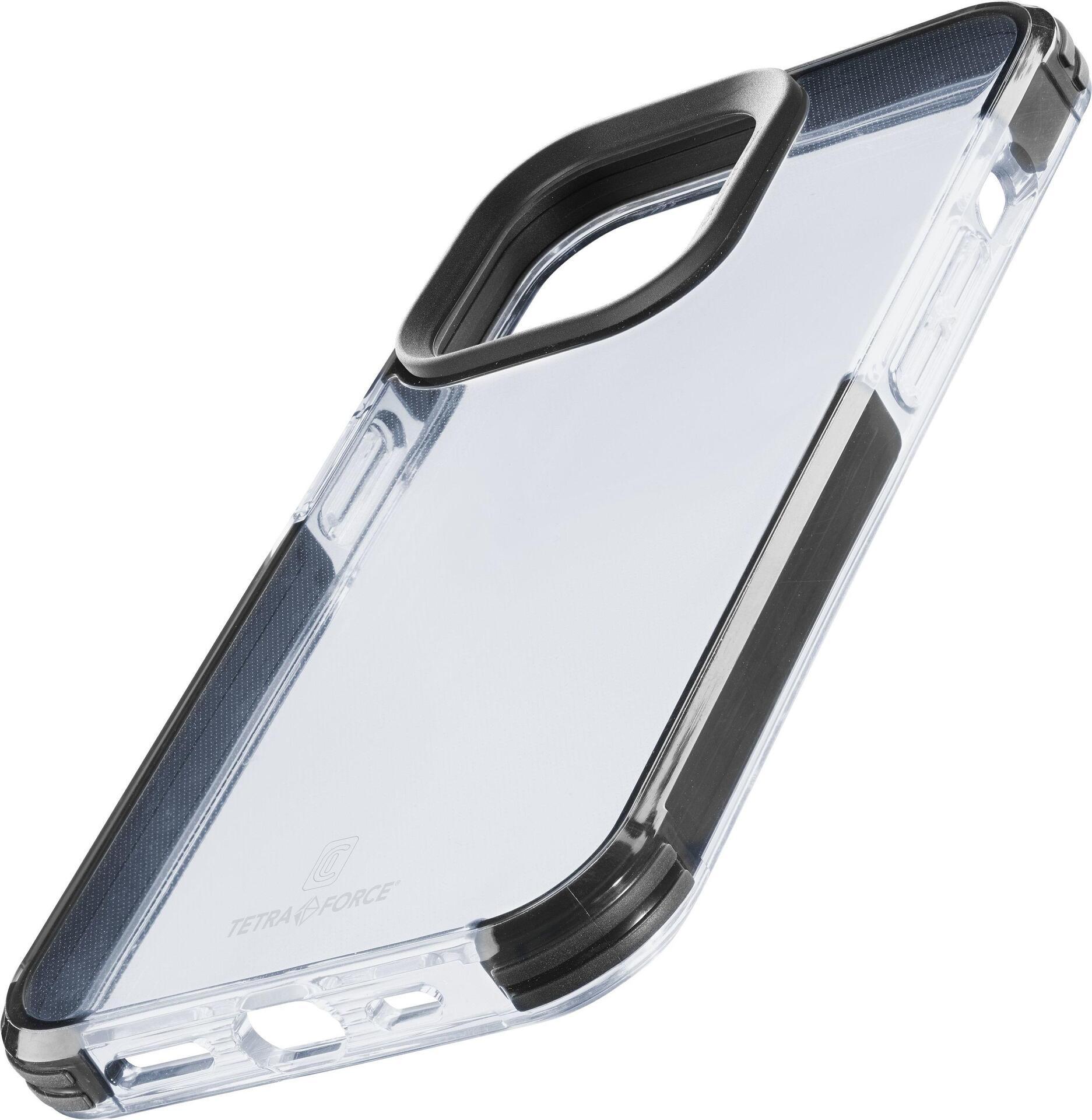 Cellularline Tetra Force Strong Guard - iPhone 15 Pro - Cover - Apple - iPhone 15 Pro - 15,5 cm (6,1 ") - Black - Transparent (