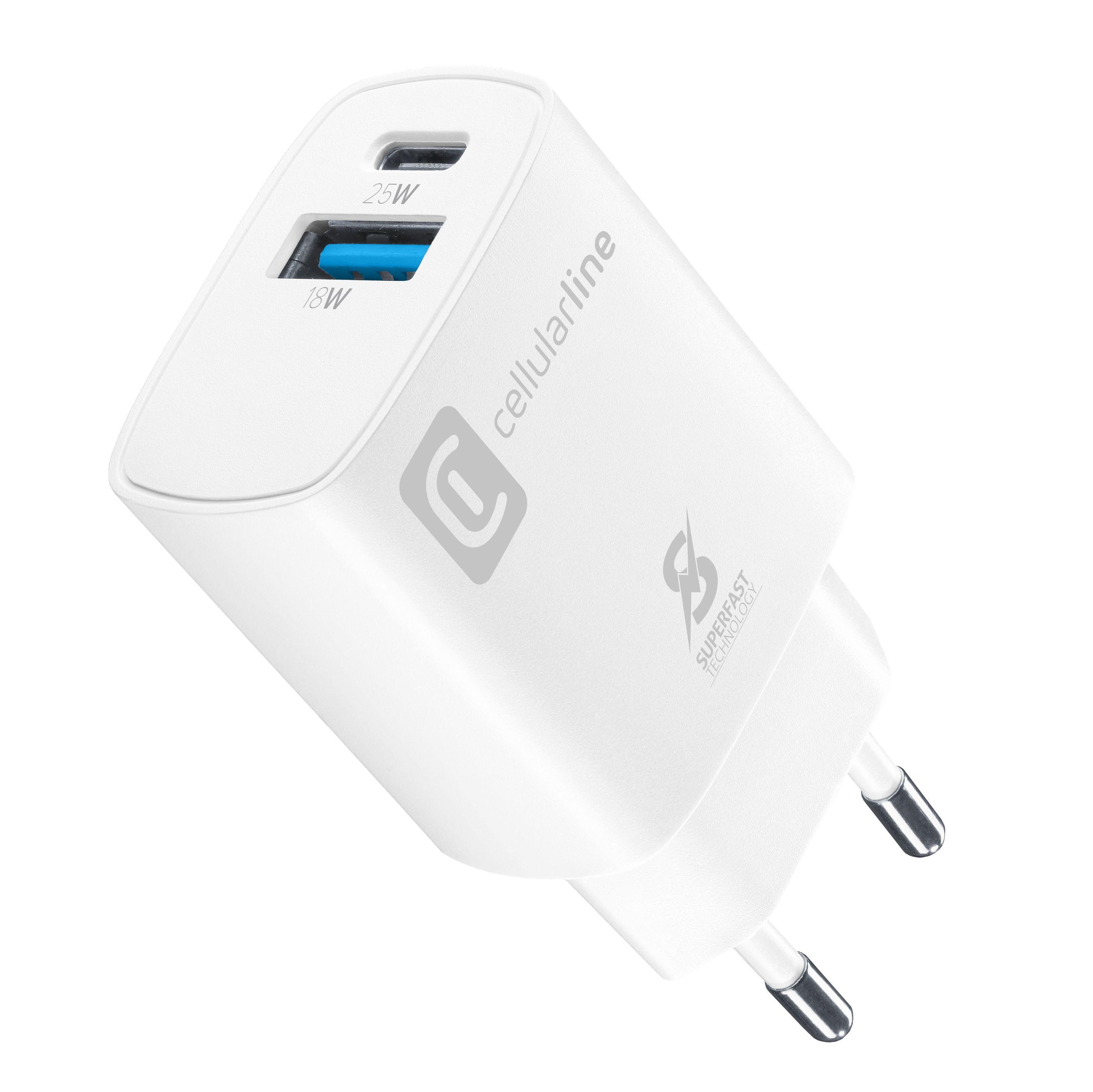 Cellularline 8018080476754 Universale Bianco AC Interno