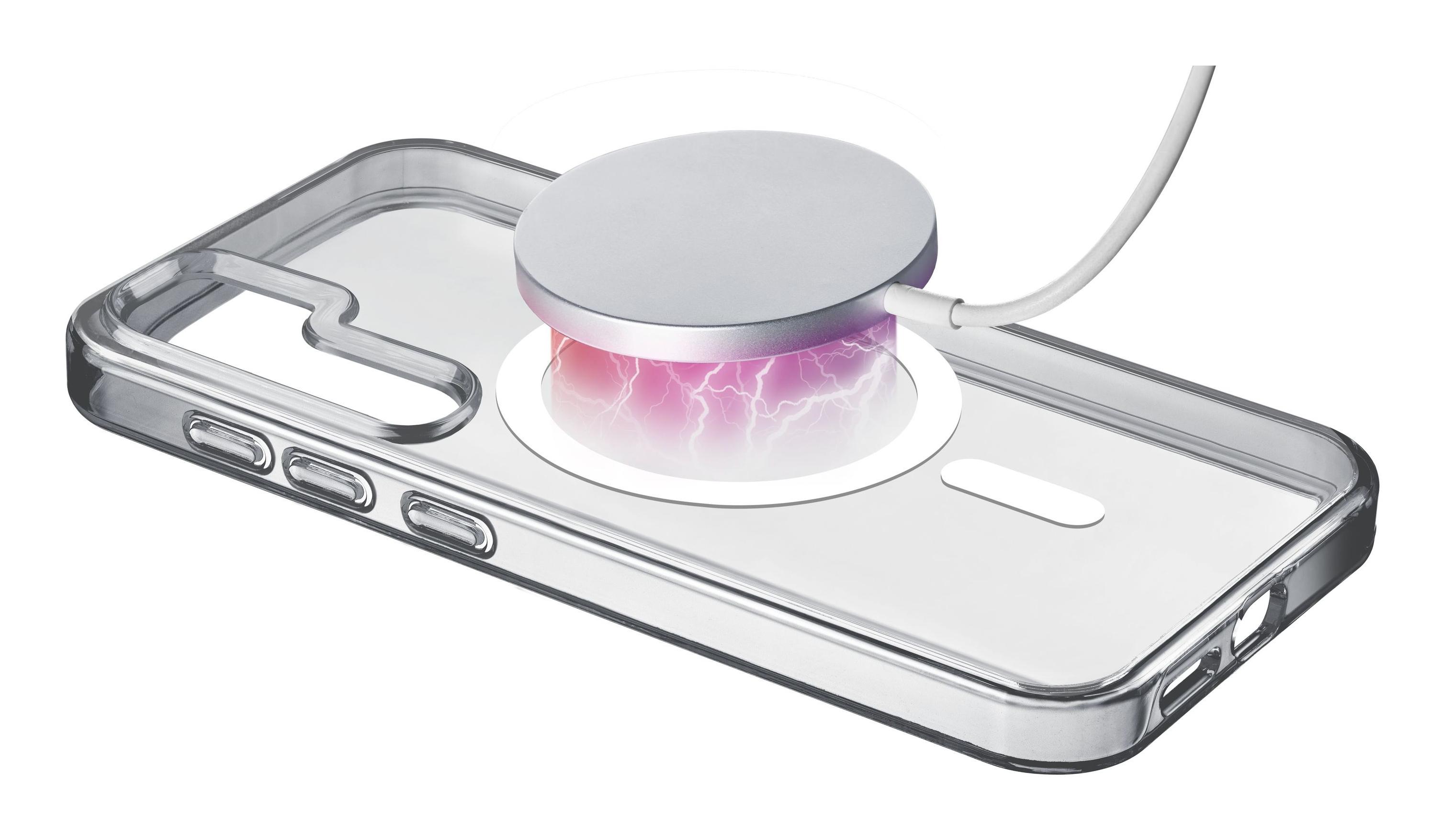 Cellularline Gloss Mag - Galaxy S25 Ultra Custodia magnetica compatibile con ecosistema Magsafe
