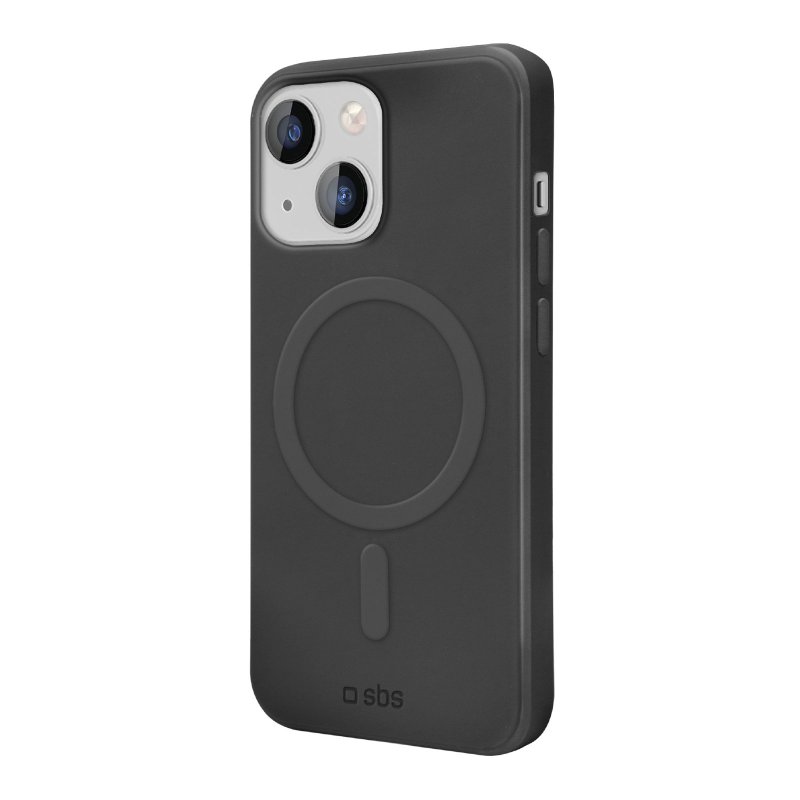 Cover SBS Instinct compatibile con MagSafe per iPhone 15, colore nero