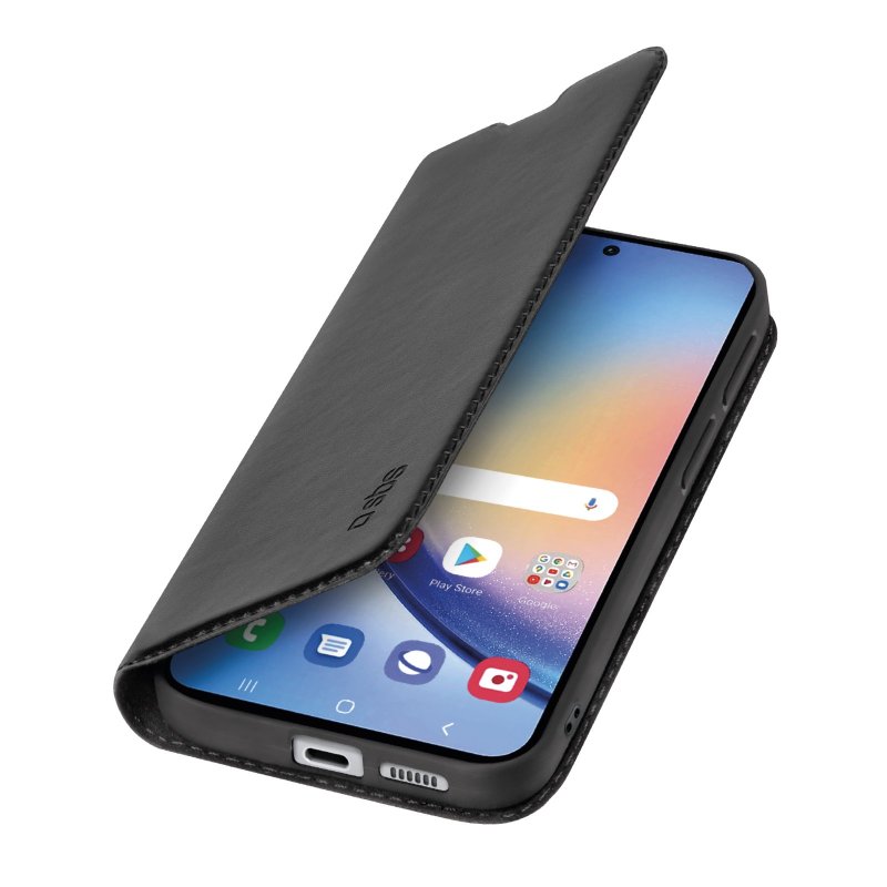 Portafoglio SBS Lite in PU per Samsung Galaxy A35, nero