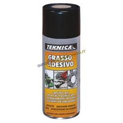 SPRAY TEKNICA GRASSO ADESIVO - 400ml - PER BICI - MACCHINE AGRICOLE - MOTO