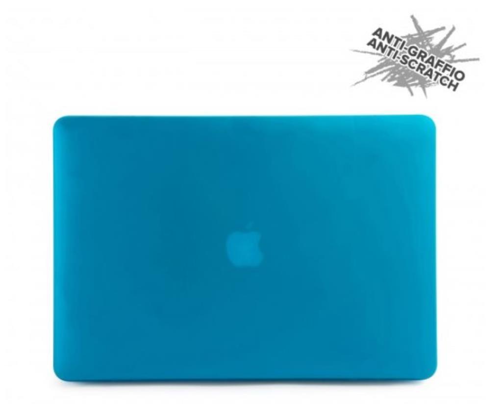 Custodia rigida NIDO per MacBook Pro Retina 12" costituita da due scocche separate - colore azzurro