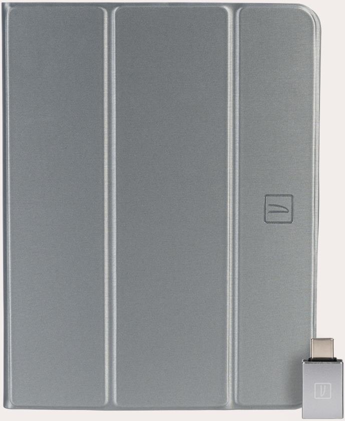 Custodia Tucano Link con funzione stand per iPad Pro 11 pollici (2022 -2020), grigio siderale