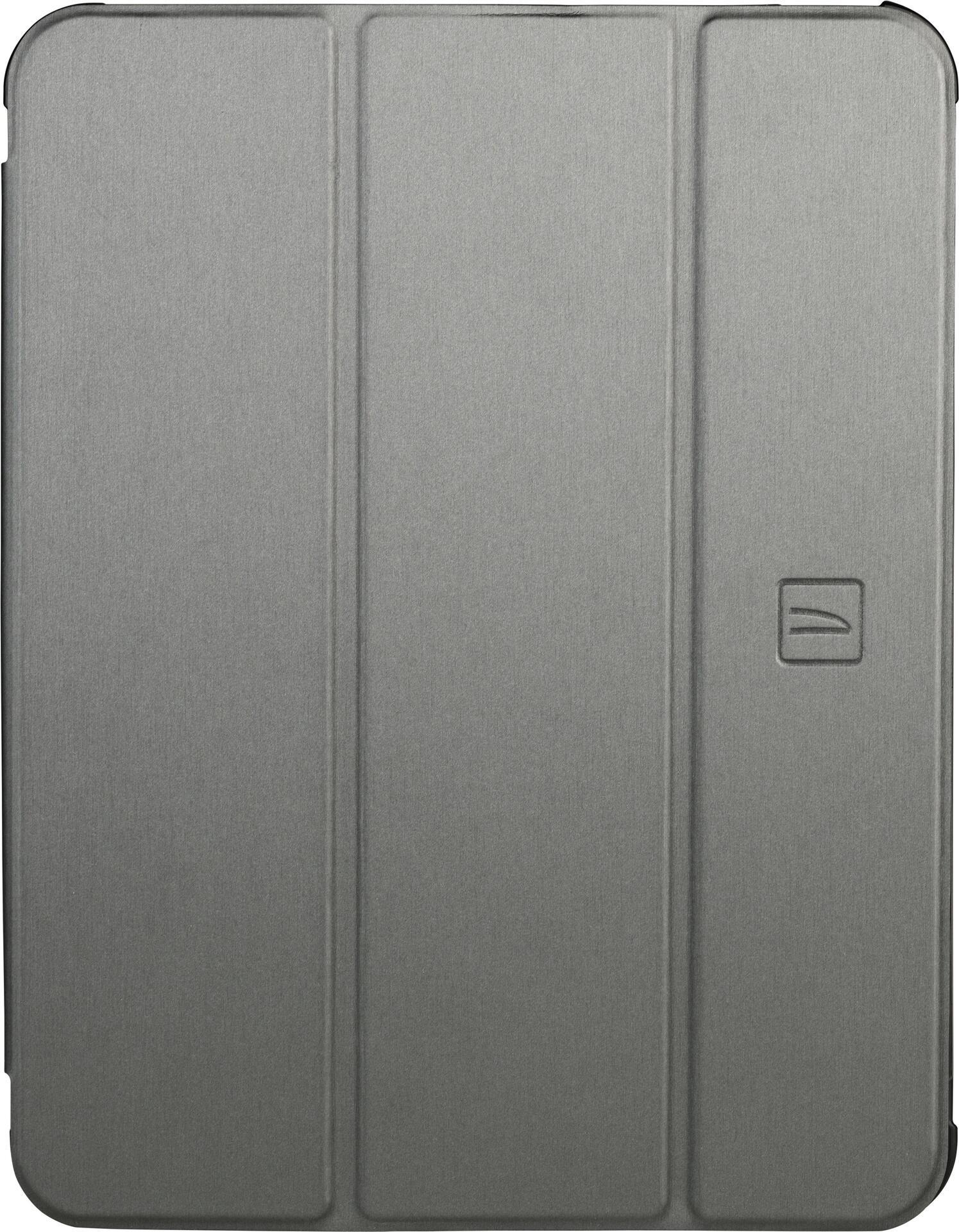 Tucano Satin 27,7 cm [10.9] Custodia a libro Grigio (SATIN TABLETHUELLE GREY - APPLE IPAD 10.9 10. GEN)