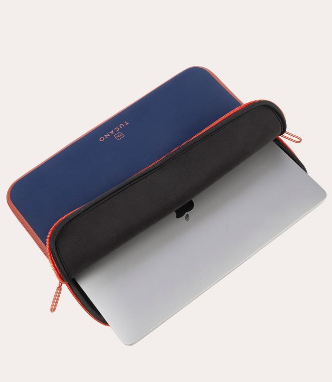 Second Skin TUCANO Elements per MacBook Air 15" e laptop 14" - color blu