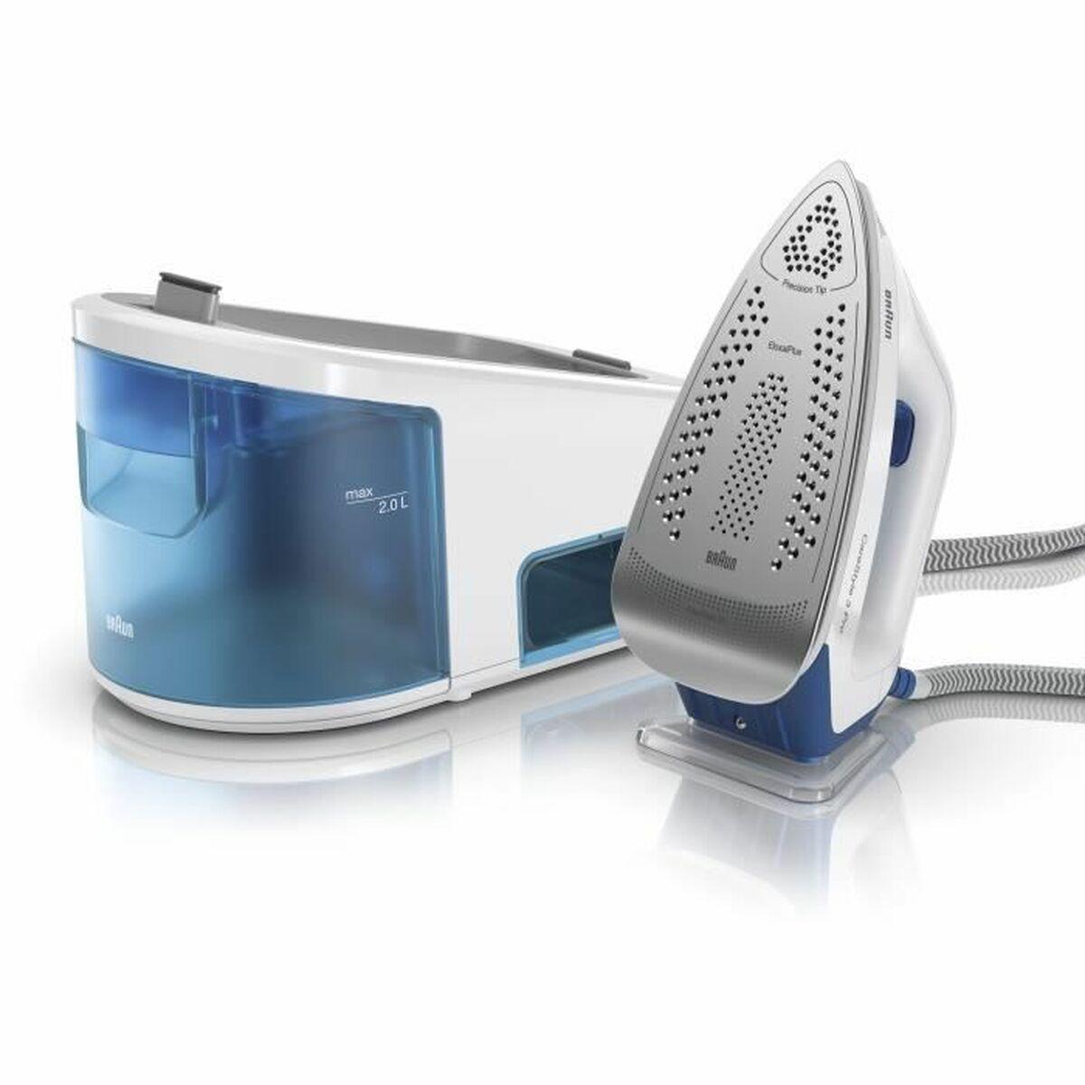 Stazione del ferro da stiro a vapore Braun IS3157BL CareStyle 3 Pro bianco/blu