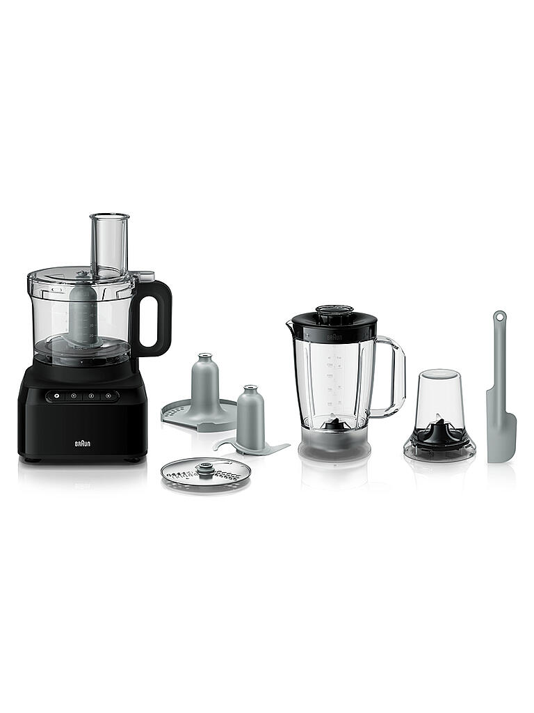 Robot da cucina Braun FP3132BK, nero