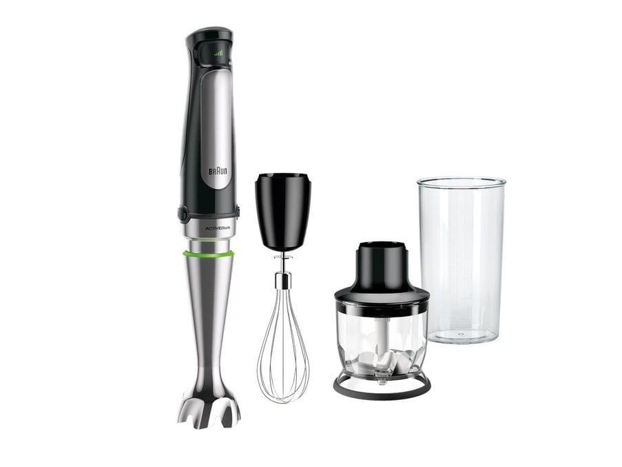 Braun MQ 7025X 06 L Frullatore ad immersione 1000 W Nero Acciaio inossidabile