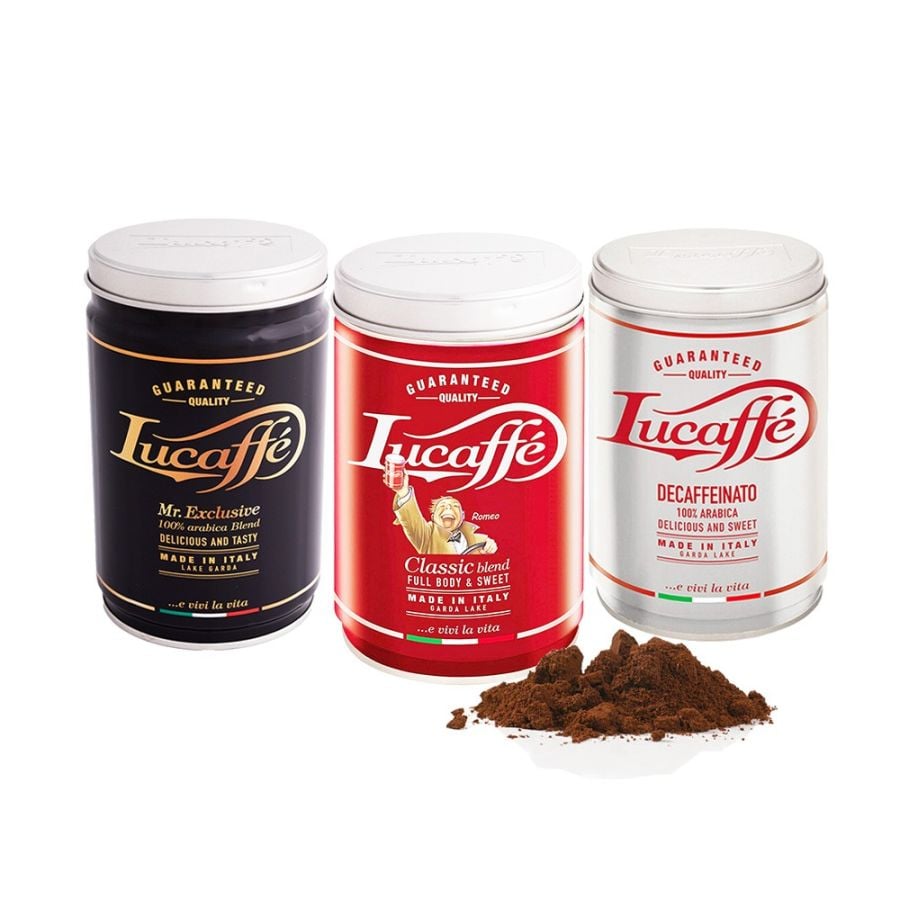 Lucaffe MR. ESCLUSIVO caffÃƒÂ¨ 100% Arabica macinato lattina da 250g