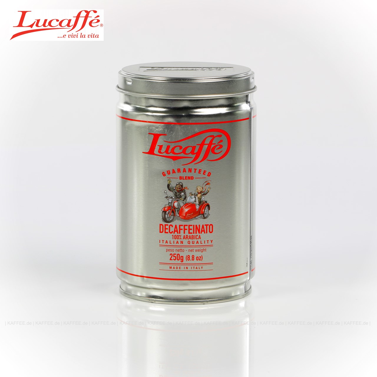 CaffÃƒÂ¨ LucaffeÃ‚Â´ DECAFFEINATO macinato lattina da 250g