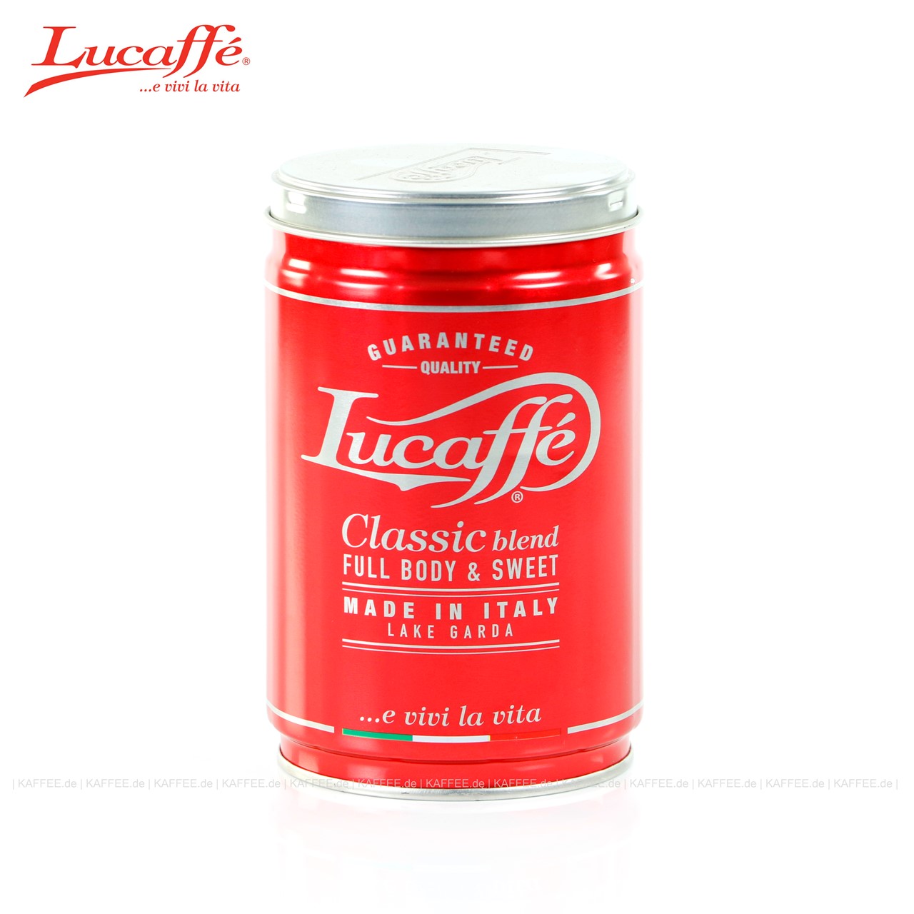 Lucaffe CLASSIC caffÃƒÂ¨ in grani lattina da 250g