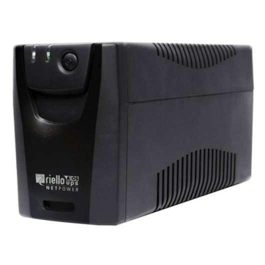 Riello Net Power UPS 800 VA/480W - Tecnologia di linea interattiva - USB, 2x Shucko
