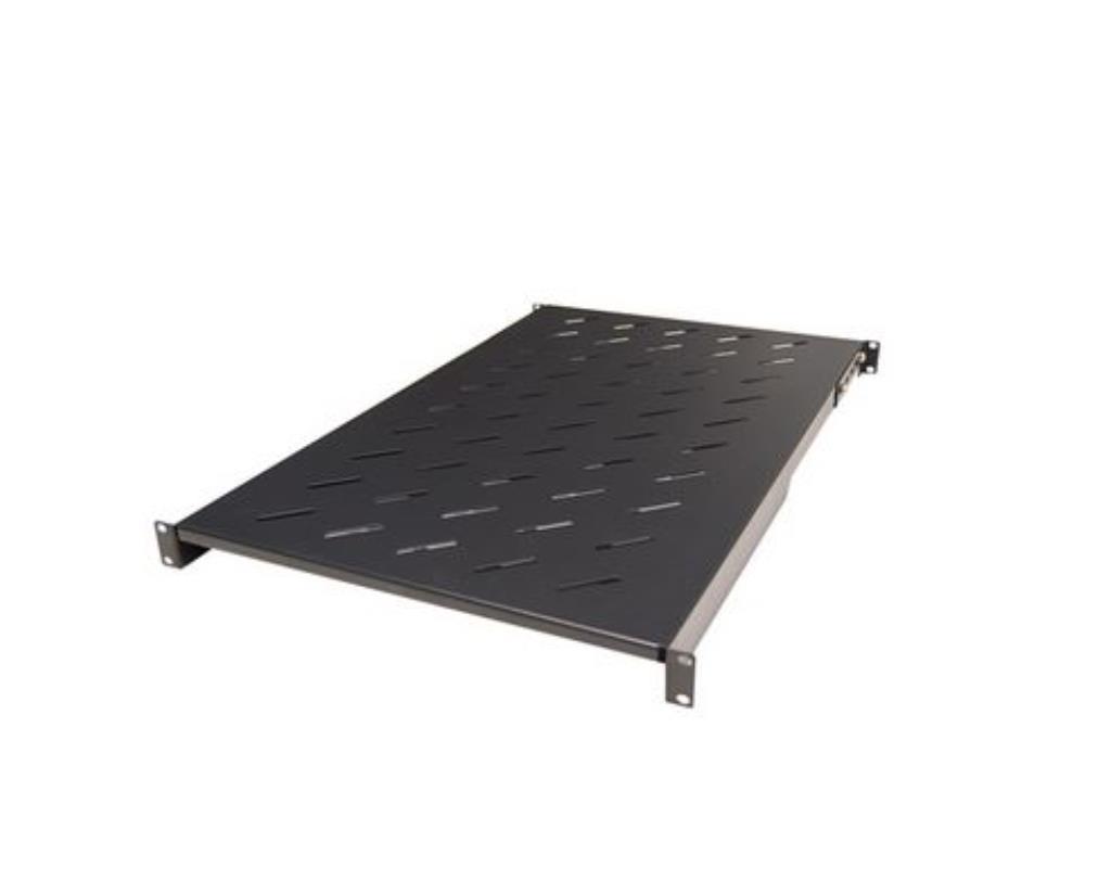 RIPIANO FISSO PROFONDITA 400MM PER RACK 19" PROFONDI 600MM - COLORE NERO
