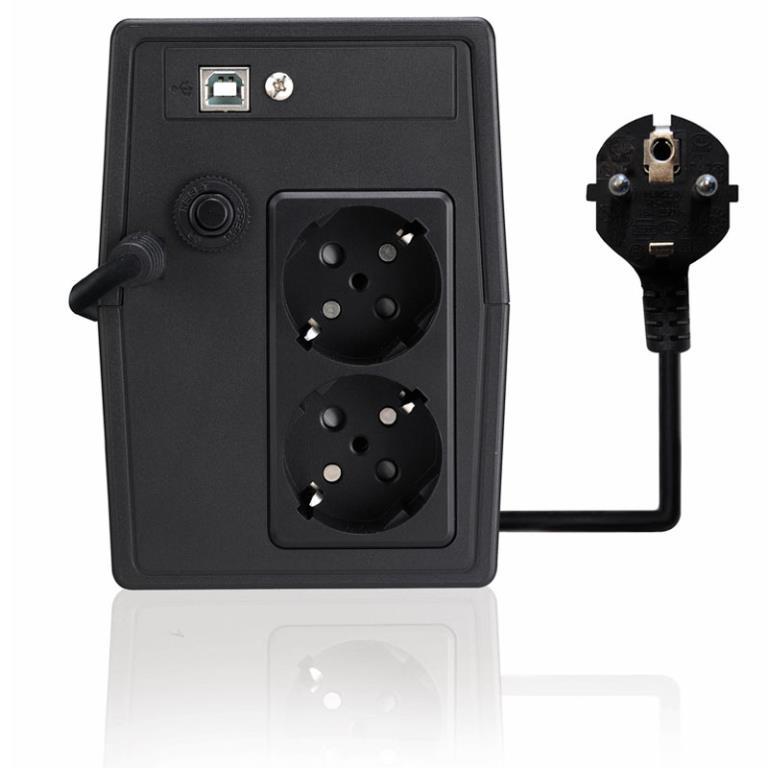 UPS TECNOWARE ERA PLUS 1200 1200VA/840W Tecnologia LineInteractive con stabiliz ondaPseudosinusoidale Schuko USB FGCERAPL1202SCH
