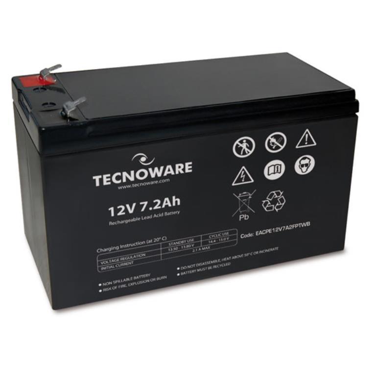 BATTERIA TECNOWARE 12V 9.0Ah FASTON 63MM EACPE12V09ATWP