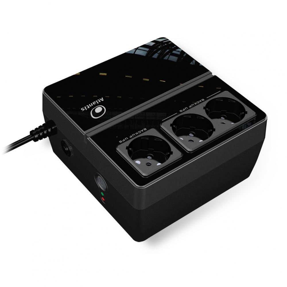 UPS ATLANTIS A03-PS700 700VA (300W) Stepwave Off-Line V-OUT 200-243Vac 3 Prese Shuko