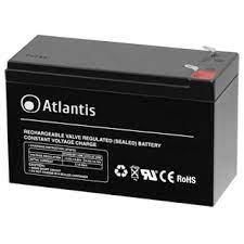 BATTERIA ATLANTIS A03-BAT12-9.0A per gruppi di continuità/antifurti/varie 12V 9.0 Ah. confezionata in scatola singola