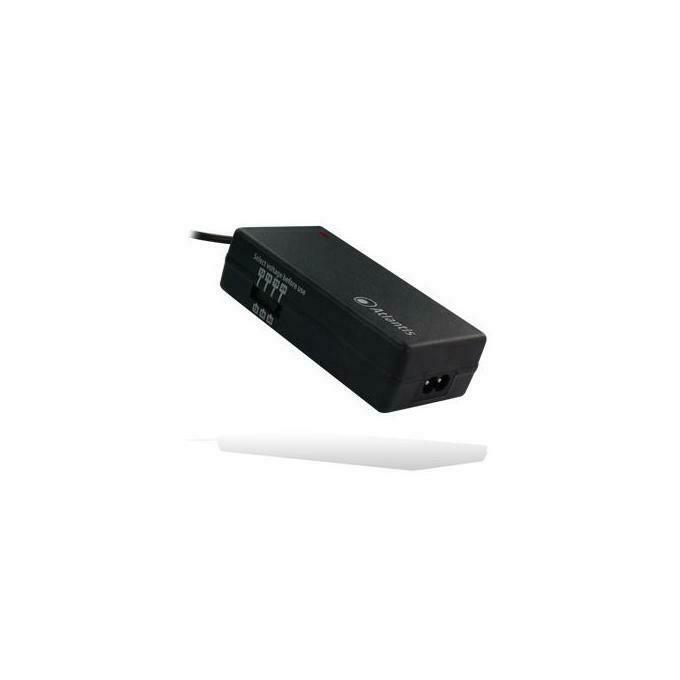 ALIMENTATORE UNIVERSALE ATLANTIS P008-SC-75 x NOTEBOOK E MONITOR DA 75W 8 connettori intercambiabili