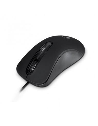 MOUSE ATLANTIS P009-OPTISTAR-USB ottico 3 tasti con scroll usb Finitura Rubber Coatted Nero