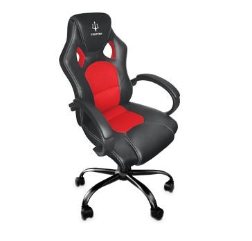 ATLANTIS POLTRONA GAMING A1 BLACK/RED P050-A1-BR