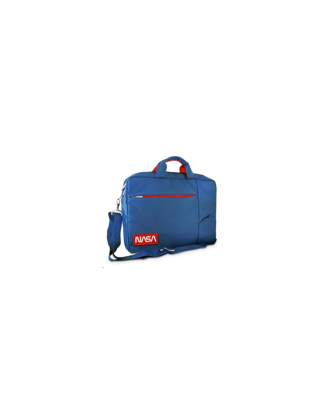 ATLANTIS BORSA NOTEBOOK THE MOON PROJECT BAG 156" BLU LOGO NASA WORM NS-KLM180705-A