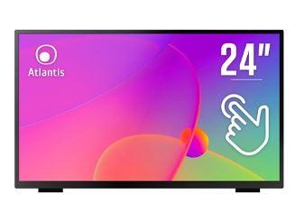 MONITOR ATLANTIS TOUCH LED 238" Wide A05-T24A-VHDM 1920x1080 8ms 220/212 cd/m 30001 (10M1) VESA MM VGA HDMI DP 10 Tocchi