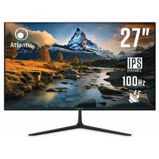 MONITOR ATLANTIS LED 27" Wide A05-HE27IF-VHDM IPS 1920x1080 100HZ 5ms 24010cd/m 1.0001 VESA MM VGA HDMI DP Black