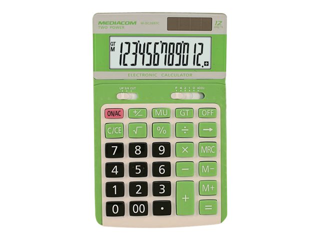 MEDIACOM CALCOLATRICE DC2697C GREEN