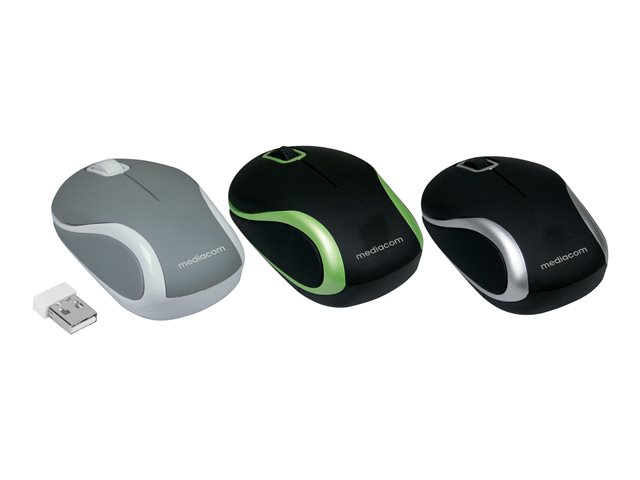 MEDIACOM MOUSE WIRELSS 3 COLORI
