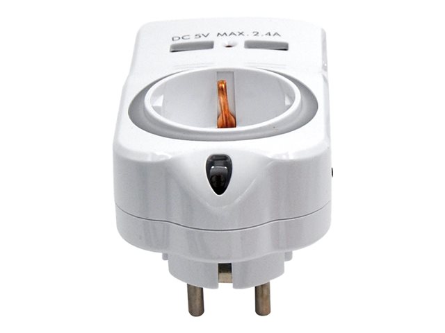 MEDIACOM MULTIPRESA 1 POSTO+2 USB