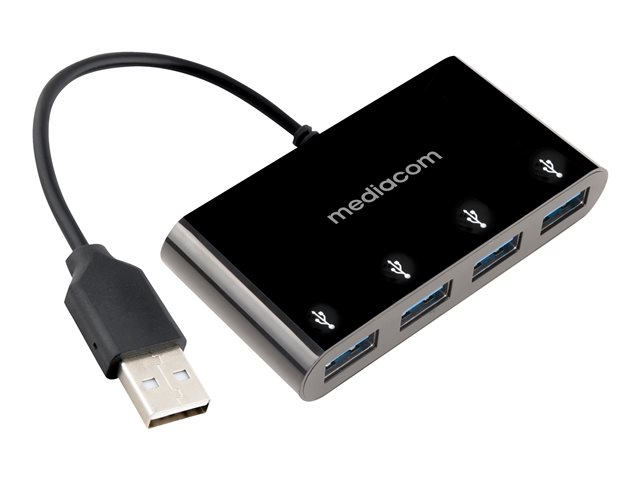 MEDIACOM HUB USB 3.0 4 PORTE